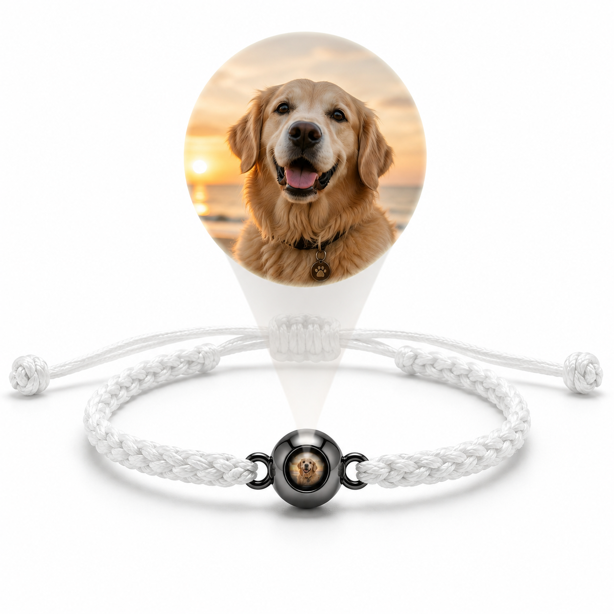 pulsera con recuerdo especial