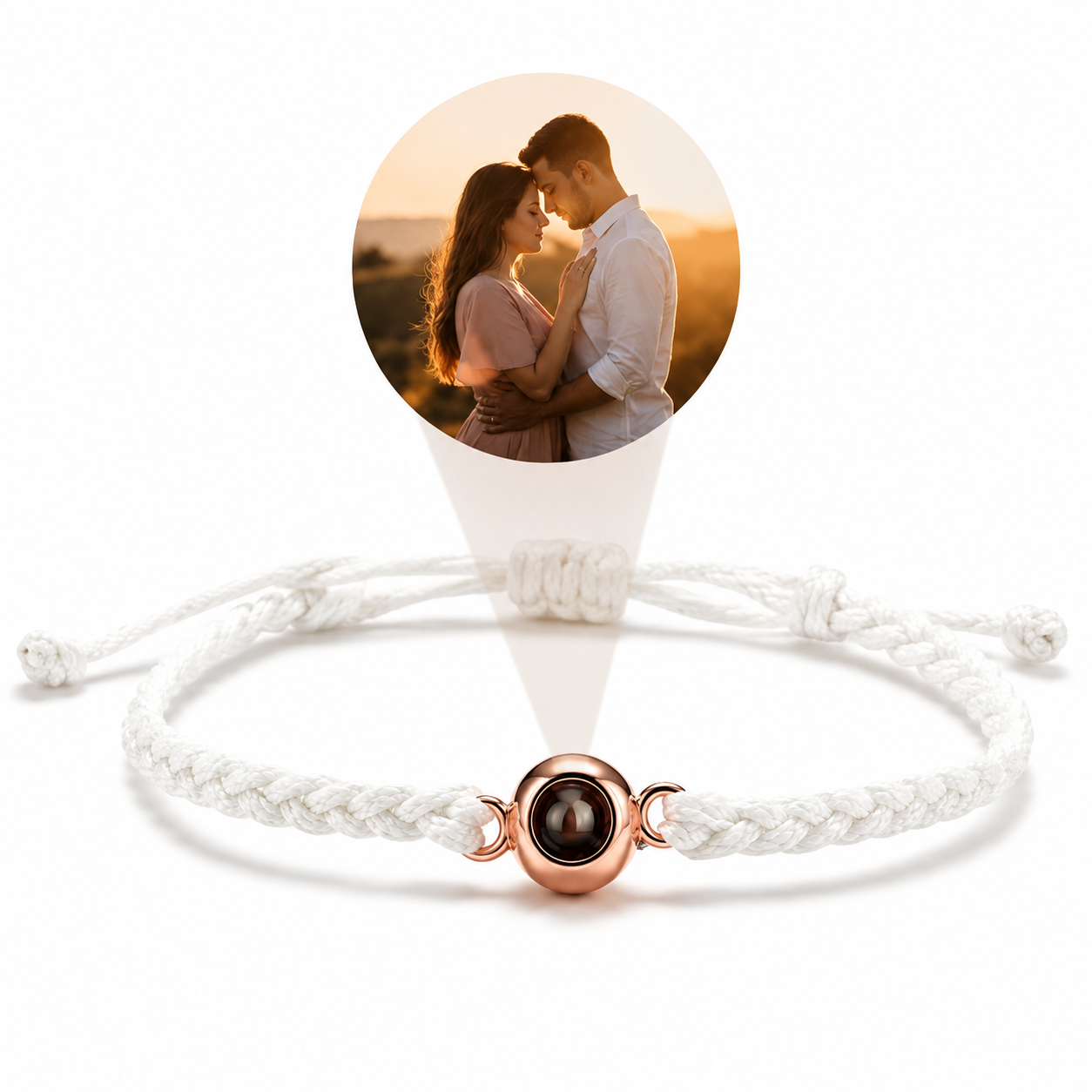 pulsera con foto oculta