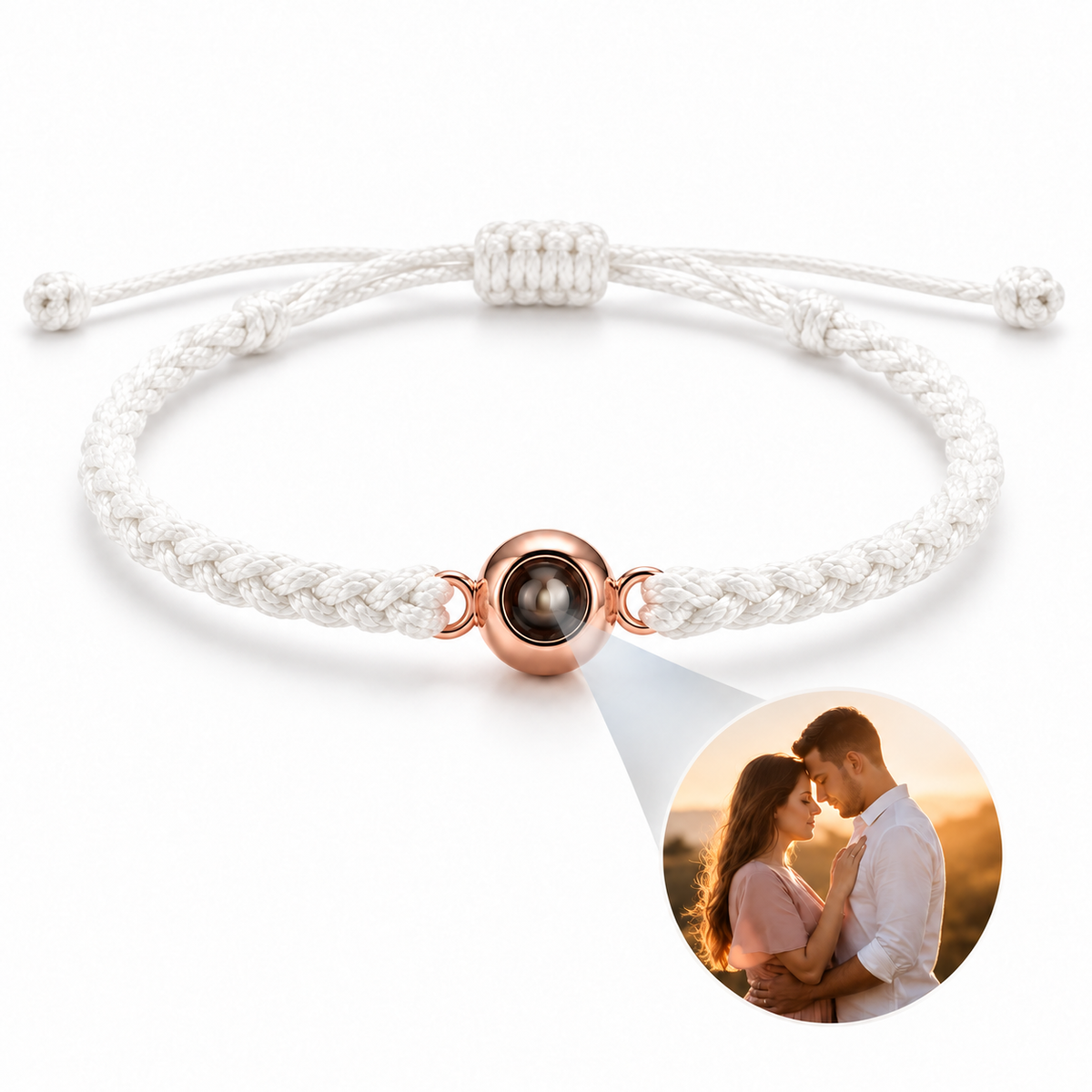 pulsera con foto oculta