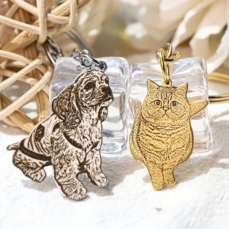 Llavero Retrato Mascota