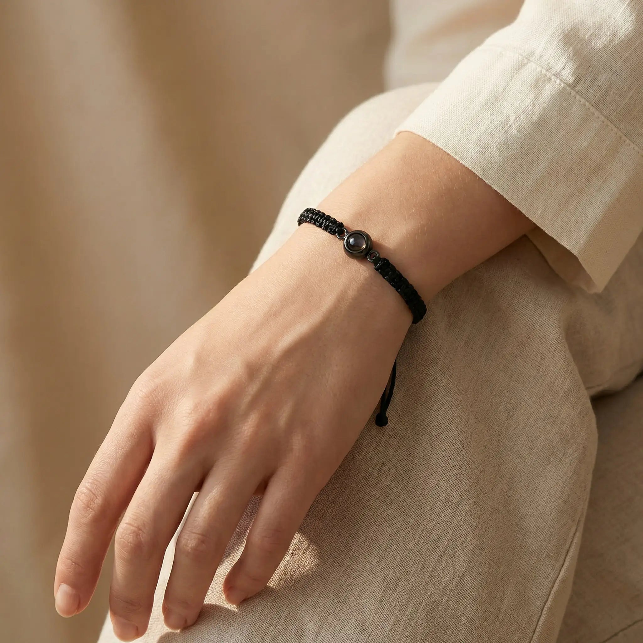 pulsera con foto dentro personalizada