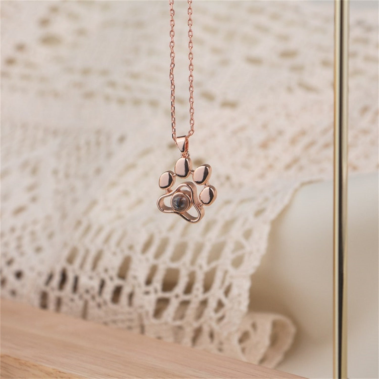 Charming Footprint Necklace
