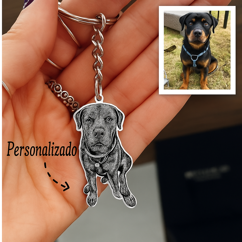 Llavero Retrato Mascota