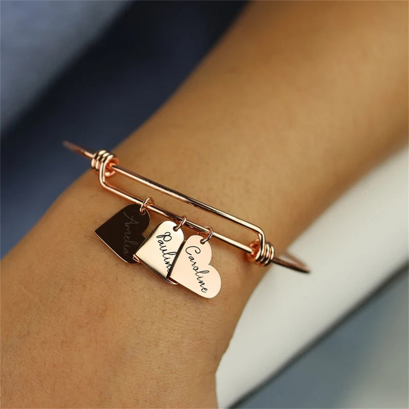 Personalized Bracelet "Engraved Love"