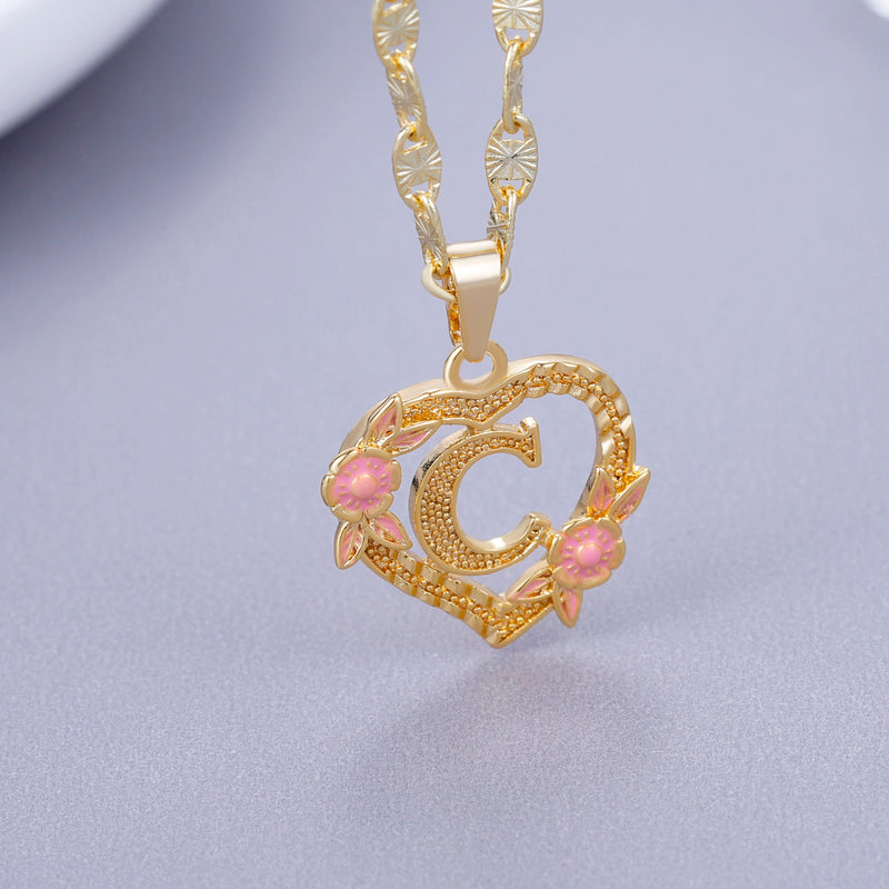 Initials Charm Necklace