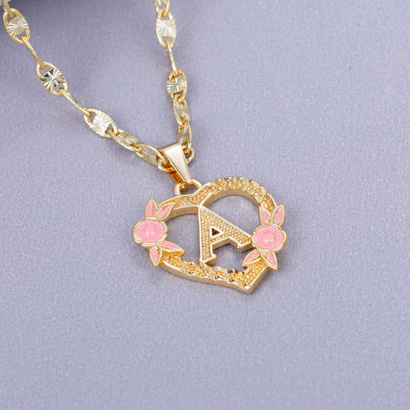 Initials Charm Necklace