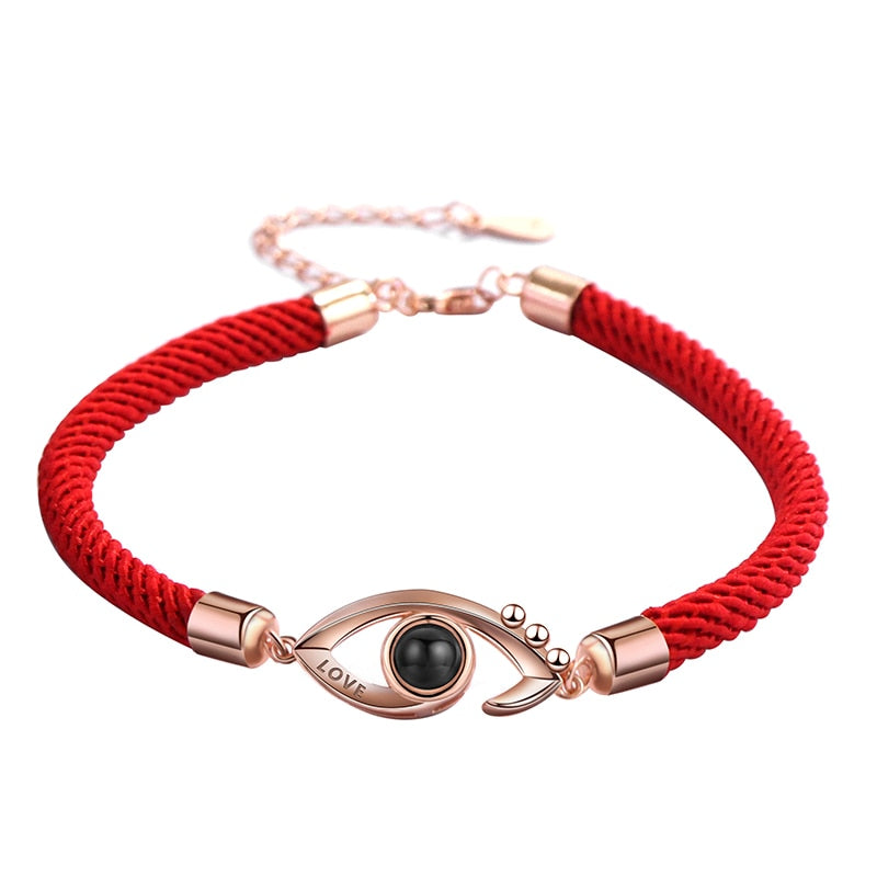 Pulsera Personalizada de Proyección "Blackred"