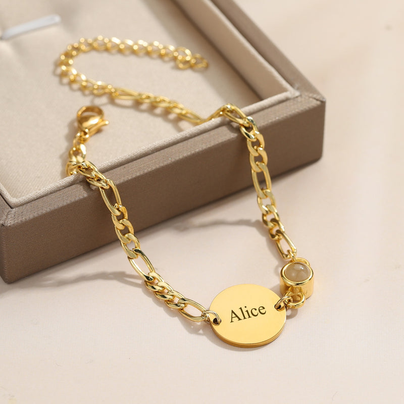 Pulsera Personalizada "Minimal Memento"